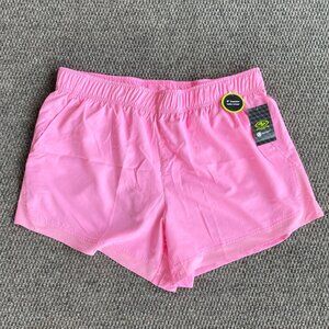 NWT Women's ATHLETIC WORKS Running Shorts Pink Size 2X 20